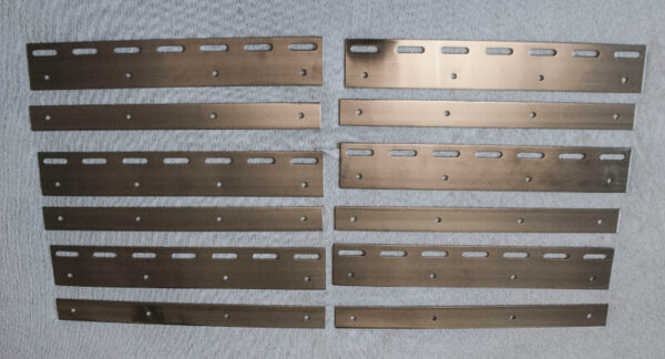 Płytka montażowa grubość 1 mm i szerokość 100 mm